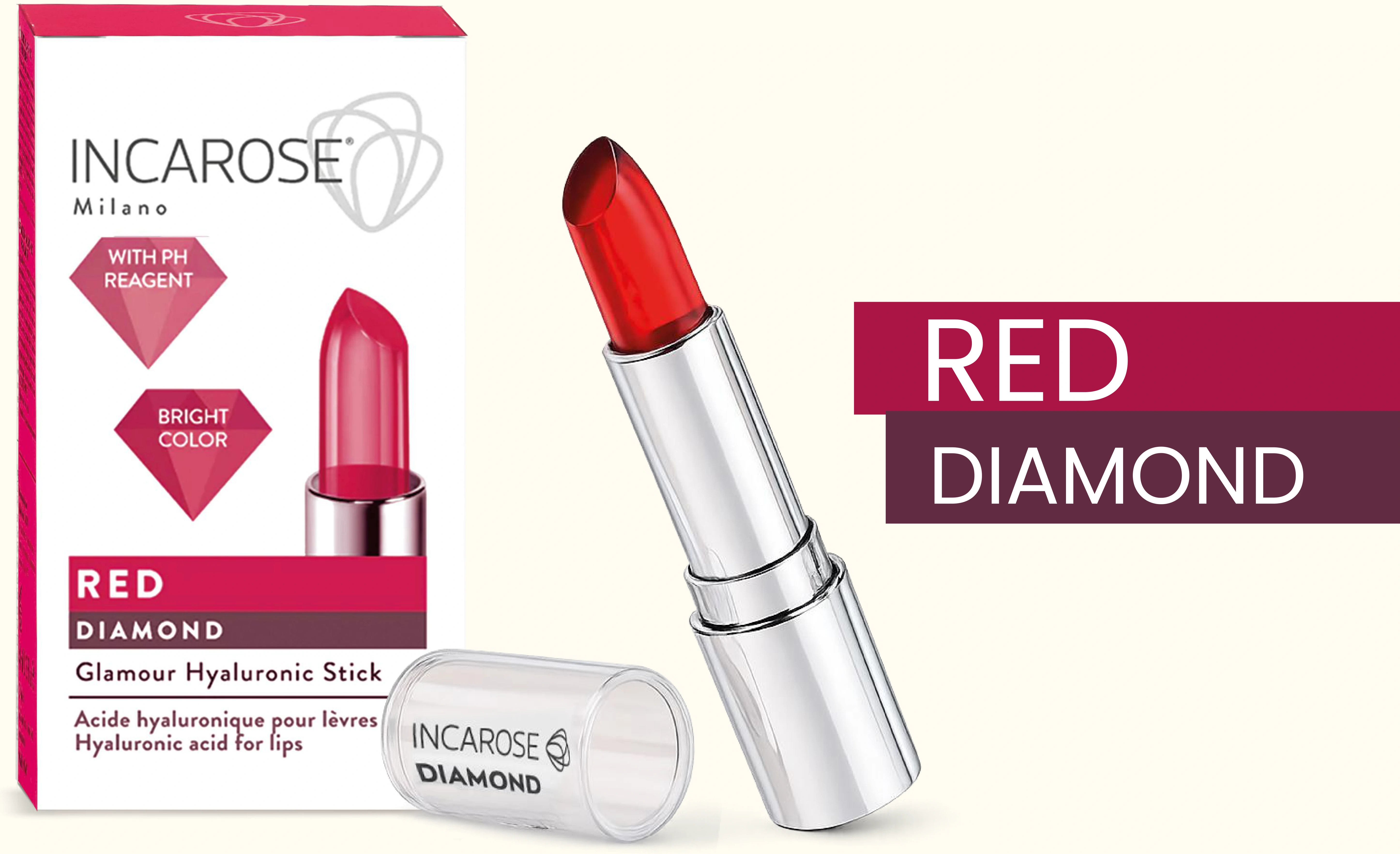 Incarose Milano Red Diamond — Ácido Hialurónico